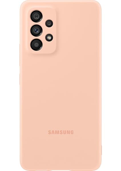 Samsung Galaxy A53 5g Silikon Turuncu Kılıf