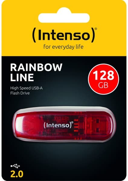 Intenso 128GB Usb2.0 3502491 Rainbow Line Intenso