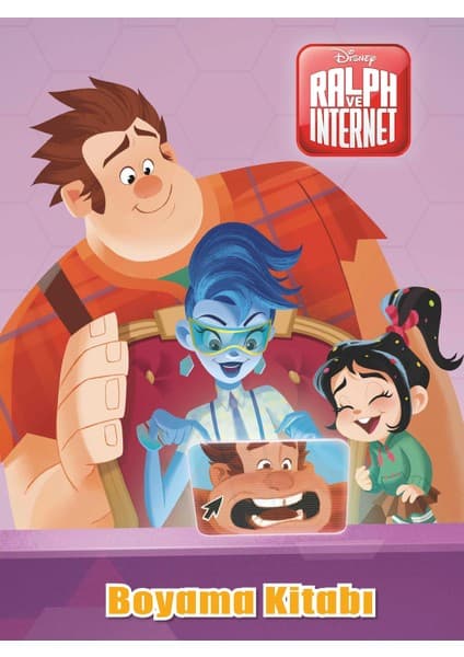 Doğan Egmont Yayıncılık Ralph Ve İnternet Boyama Kitabı