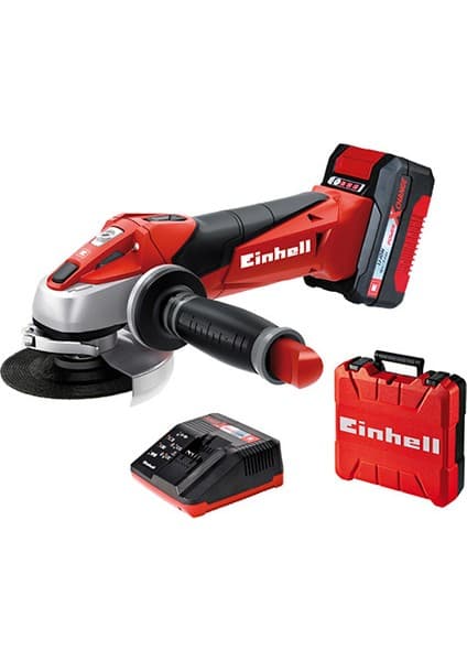 Einhell TE-AG 18/115 Li Kit (1x3,0Ah), Akülü Avuç Taşlama