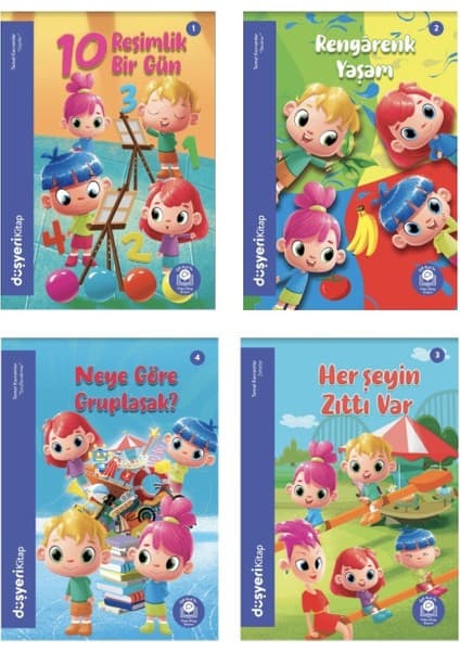 Düşyeri Yayınları Temel Kavramlar Serisi 4 Kitap Set - Ayşe Şule Bilgiç