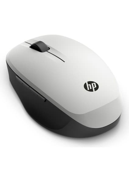 HP 6CR72AA Dual Mode Silver Mouse