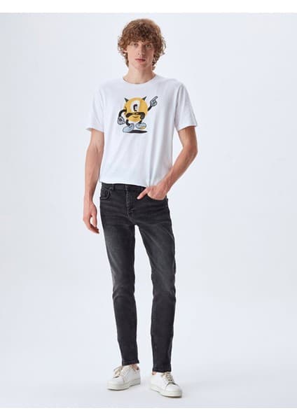 LTB Erkek Jumy Dar Paça Orta Bel Jean Pantolon