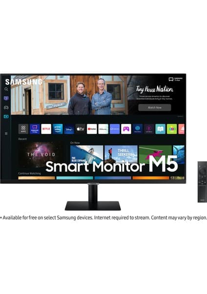 Samsung M5 LS32CM500EUXUF 32" Fhd 60Hz HDR10 (Wifi Bluetooth) Smart Monitör