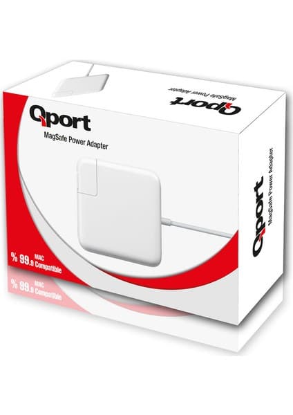 Qport Q-MCS140 Mac Adaptörü 14.5V 3.1A 45W Air MAGSAFE1