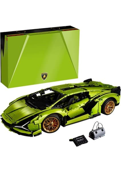 LEGO ® Technic Lamborghini Sián FKP 37 42115 3696 Parça Yetişkinler İçin Koleksiyonluk Model Yapım Seti