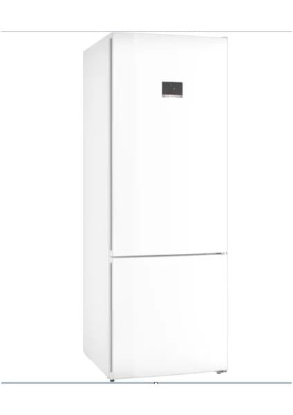 Bosch KGN56XWE0N Alttan Donduruculu Çift Kapılı Buzdolabı 508 lt E Enerji Sınıfı No-Frost Özelliği ile Beyaz