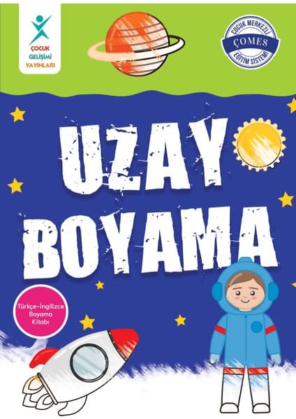 Çocuk Gelişimi Yayınları Uzay Boyama