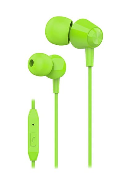S-Link SL-KU160 Mobil Uyumlu Yeşil Kulak İçi Mikrofonlu Kulaklık