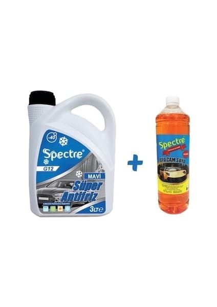 Spectre Organik Mavi Antifiriz (-40C)1Lt Cam Suyu 2022 ÜRETİM