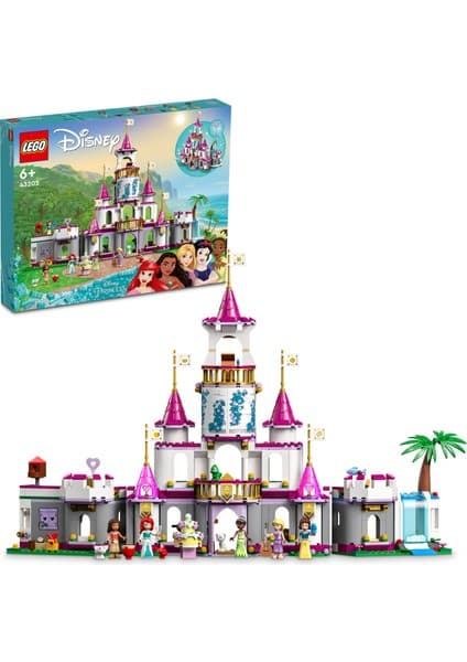 LEGO ® | Disney Princess™ Muhteşem Macera Kalesi 43205 - 6 Yaş ve Üzeri Çocuklar için İnşa Edilebilen Oyuncak Kale Yapım Seti (698 Parça)