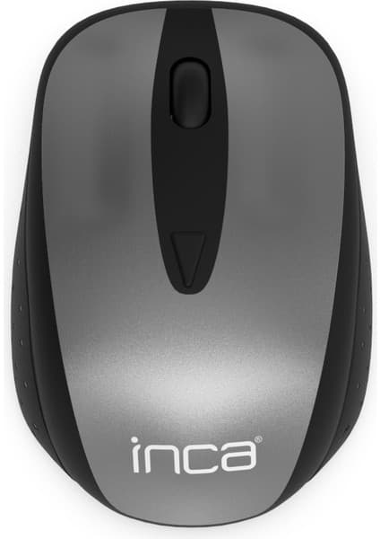 Inca IWM-200R-G Track Red Sensör Gri Kablosuz Ergonomik Nano Alıcılı Mouse