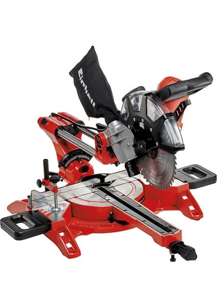 Einhell TC-SM 2534/1 Dual, Pistonlu Yatarlı Gönye Testere (Sağ-Sol)