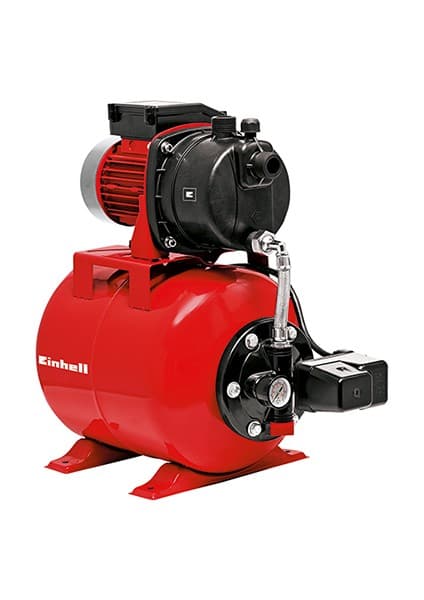 Einhell Hidrofor GC-WW 6538 (650 W, 3,6 bar basınç, 3800 L/saat debi, entegre basınç anahtarı, manometre, 20 L tank) - 4173190