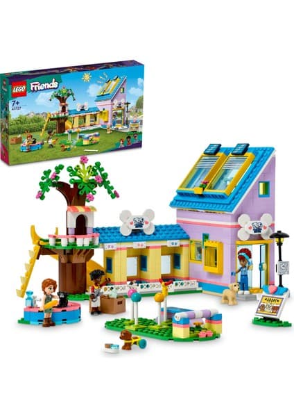 LEGO ® Friends Köpek Kurtarma Merkezi 41727 - 7 Yaş ve Üzeri Çocuklar Için 3 Mini Bebek ve 3 Köpek Karakteri Içeren Yaratıcı Oyuncak Yapım Seti (617 Parça)