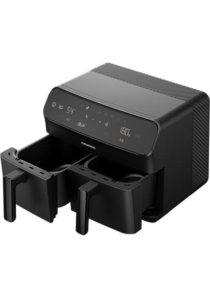 Grundig FR 7284 Airfit Twin Çiftli Airfryer 8.5 lt Yağsız Fritöz