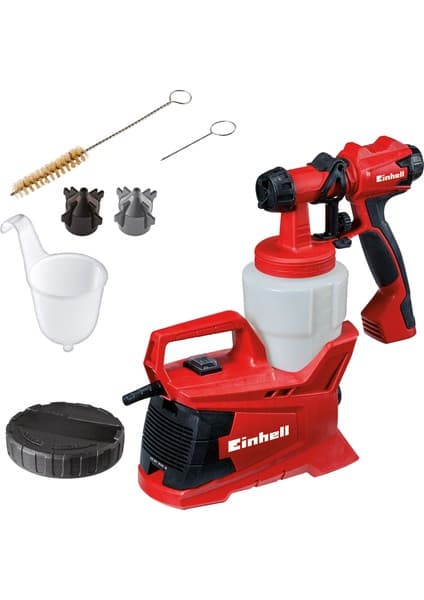 Einhell Sprey Boya Sistemi TC-SY 600 S (600 W, yarı sabit, orta ve büyük yüzeyler için, vernik ve lake için) - 4260015