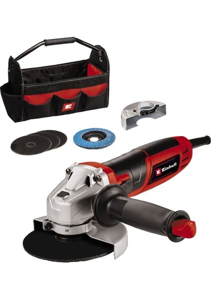 Einhell TC-AG 125/850 Avuç Taşlama Makinesi 850W Metal Kesme ve Taşlama İçin Güçlü Performans