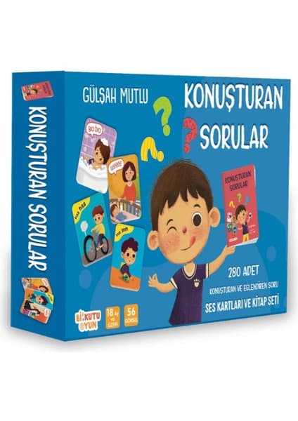 Bi Kutu Oyun Konuşturan Sorular - Ses Kartları Ve Kitap Seti