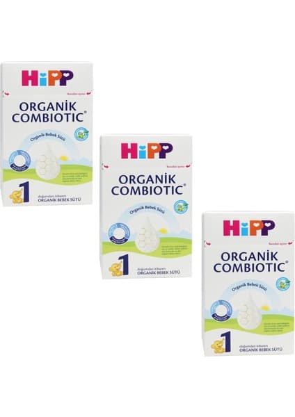Hipp Organik Combiotic Sıvı Devam Sütü 2400 gr 0-6 Ay Sütlü Laktozlu İlave Şekersiz Gluten İçermez Almanya Menşeli