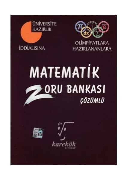 Karekök Yayıncılık Matematik Zoru Bankası Çözümlü Karekök Yayınları