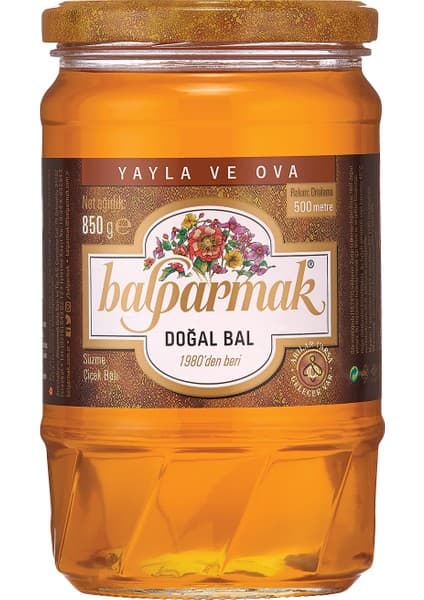 Balparmak Yayla ve Ova Süzme Çiçek Balı 850 Gr