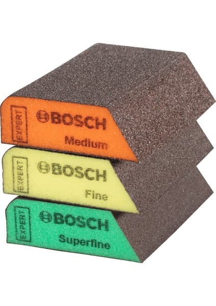 Bosch Expert S473 Zımpara Taban 98 x 120 x 13 mm İnce Standart Kum Güçlü Performans