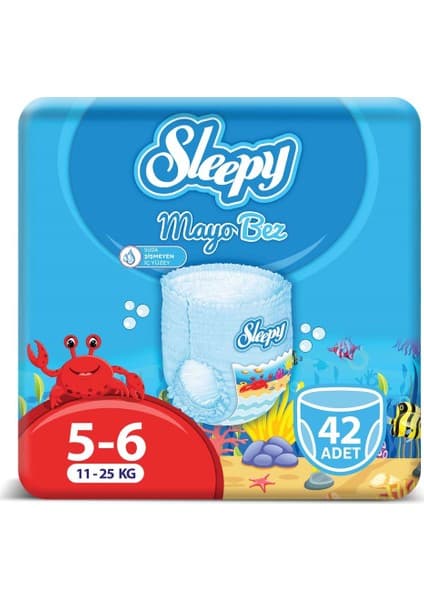 Sleepy Mayo Külot Bez 6 Numara X Large 3'Lü Paket 11 - 25 Kg