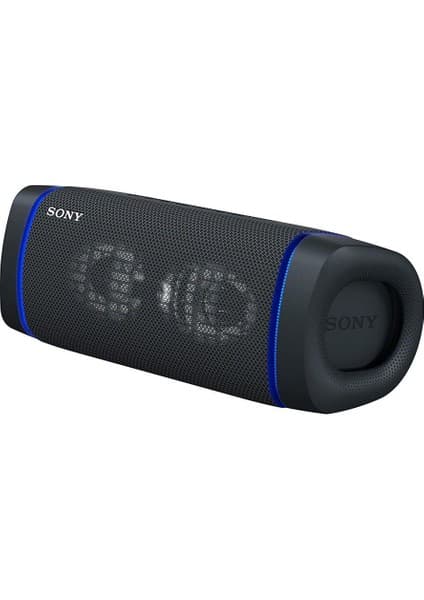 Sony SRSXB33B-EXTRABASS Siyah Taşınabilir Bluetooth Hoparlör Güçlü Bass Özellikleriyle