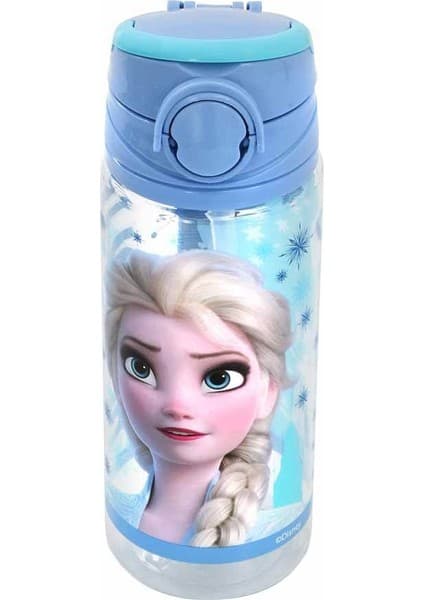 Ottonya Frozen Be Bold Matara 500 ml 44208 BPA İçermeyen Dayanıklı Materyal ile Eğlenceli Tasarım