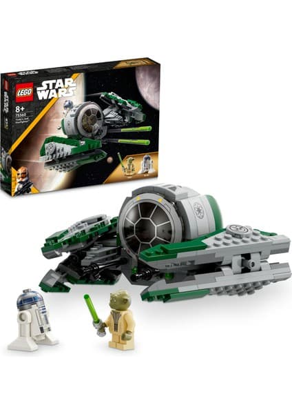 LEGO ® Star Wars™ Yoda'nın Jedi Starfighter'ı # Klon Savaşları 75360 - 8 Yaş ve Üzeri Star Wars Hayranı Çocuklar Için Yaratıcı Oyuncak Yapım Seti (253 Parça)