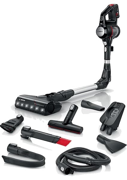 Bosch BCS711EXT 18V Şarjlı Dikey Süpürge – Bükülebilir Boru, Rotation Clean Filtre Sistemi ve Yüksek Emiş Gücü