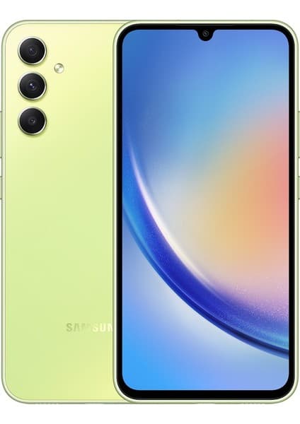Samsung Galaxy A34 256 GB 8 GB Ram (Samsung Türkiye Garantili) Açık Yeşil