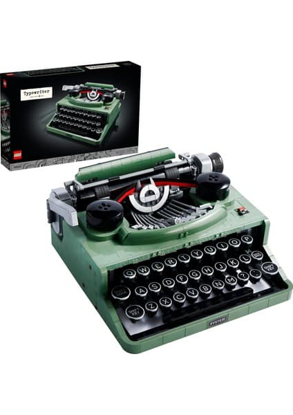 LEGO ® Ideas Daktilo 21327 - 2079 Parça Yetişkinler İçin Şık Hediye Seçeneği Nostaljik Model