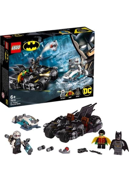 LEGO Super Heroes 76118 Mr. Freeze™ Batcycle Savaşı