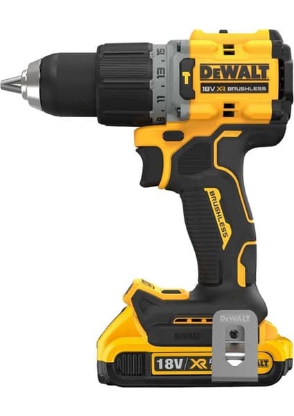 Dewalt DCD805D2T 18V 2.0AH Lı-Ion Kömürsüz Çift Akülü Darbeli Matkap