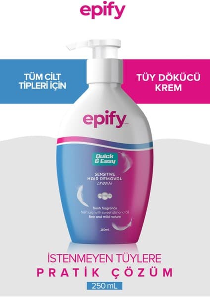 Epify Tüy Dökücü Krem
