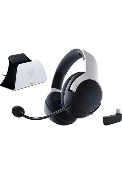 Razer Legendary Bundle Kaira Kablosuz Kulaklık ve Ps5 Dualsense Şarj Istasyonu RZ82-03980100-B3M1