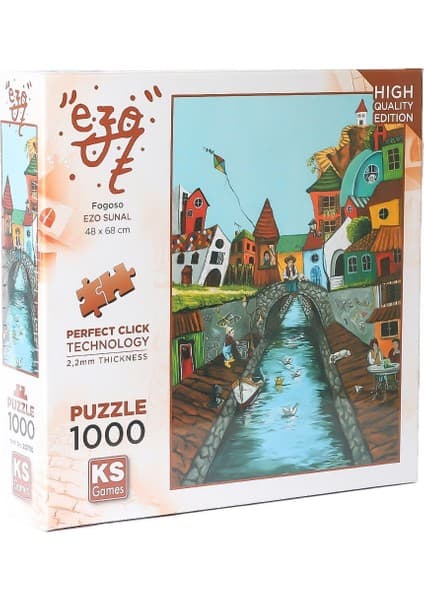 KS Games Ezo Sunal 1000 Parça Puzzle