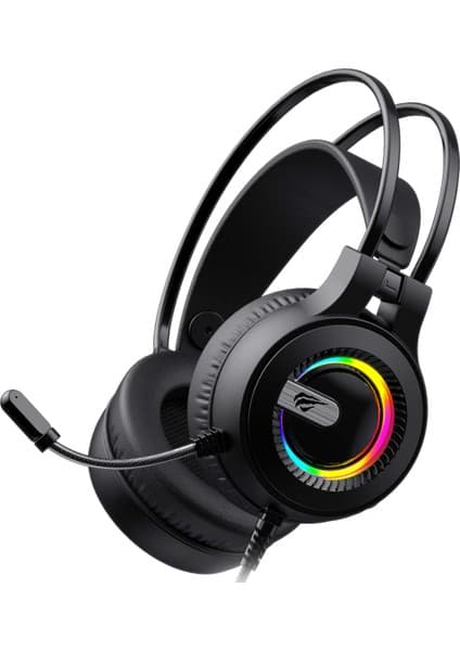 Havit Gamenote H2040D Rgb Aydınlatmalı Mikrofonlu Gaming Oyuncu Kulaklığı - 3.5mm Jack + USB