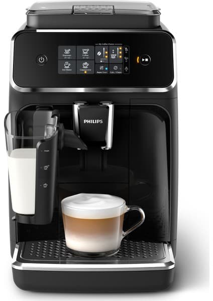 Philips EP2231/40 Tam Otomatik Espresso Makinesi 1500 W Cappuccino İçecek Türü Siyah Renk
