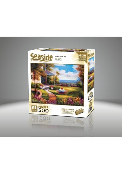 KS Games Fıve O Clock Tea 500 Parça Puzzle