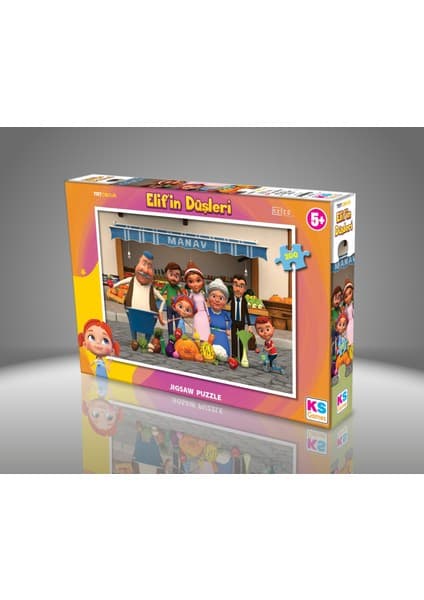 KS Games Elif'in Düşleri 200 Parça Puzzle