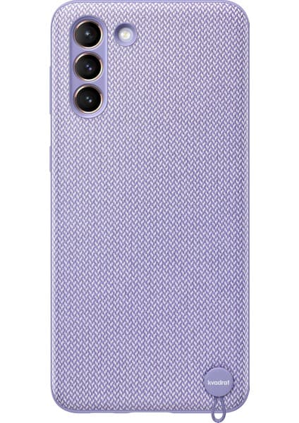 Samsung Galaxy S21 Plus Orijinal Kvadrat Kılıf Mor