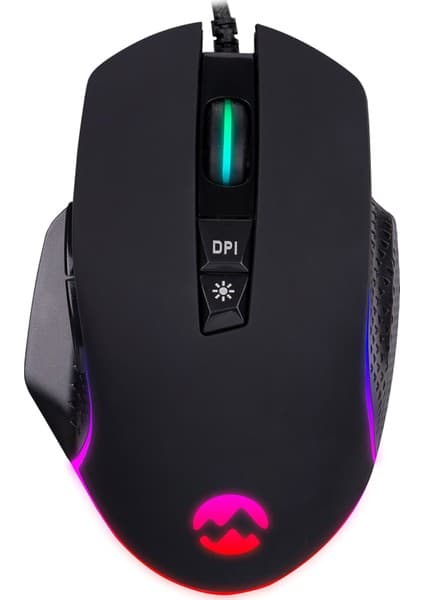 Everest RAGE-X2 Usb Siyah 800/1600/3200/4800/6400 dpi Gaming Oyuncu Mouse