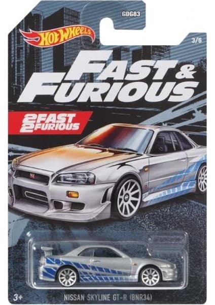Hot Wheels Fast & Furious Arabalar Nissan Skyline GT-R GRP56