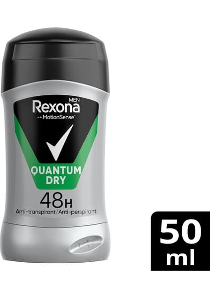 Rexona Men MotionSense Erkek Stick Deodorant Quantum Dry 50 ml