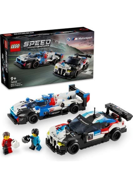 LEGO ® Speed Champions BMW M4 GT3 ve BMW M Hybrid V8 Yarış Arabaları 76922 - 9+ Oyuncak Yapım Seti (676 P)