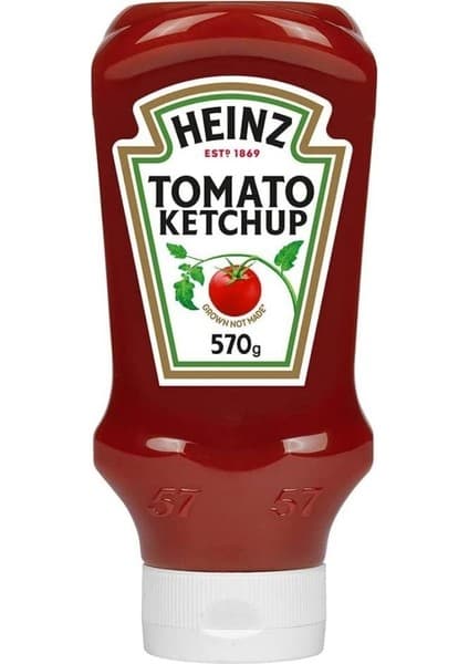Heinz 570 G Tatlı Ketçap Sofralarınıza Renk ve Tat Katacak Yoğun Kıvamlı Ürün