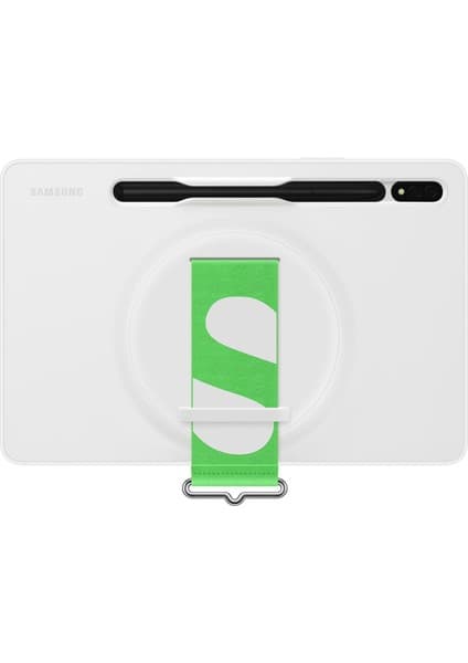 Samsung Galaxy Tab S7 / S8 Kordonlu Kılıf - Beyaz EF-GX700CWEGWW
